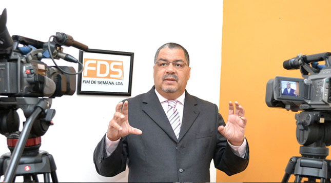 Lenadro Gastão Paul - do grupo FDS, um dos "gurus" da comunicação social em Moçambique