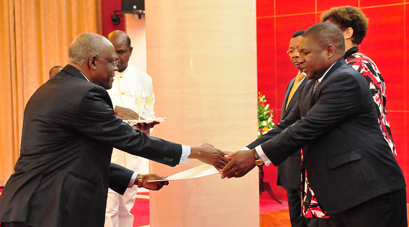 Presidente Nyusi recebe emissário da Somália