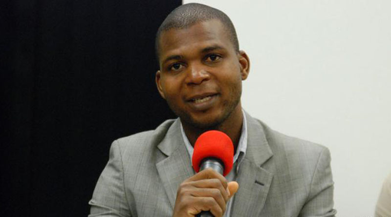 Jornalista MOÇAMBICANO Borges Nhambiri, actualmente ao serviço do CIP