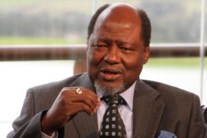 Joaquim Alberto Chissano, antigo Presidente da República de Moçambique