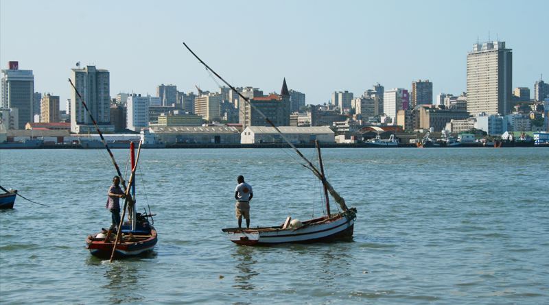 Vista panorâmica da cidade Moputo