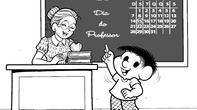 professor - Ilustração do artigo de António Matabele