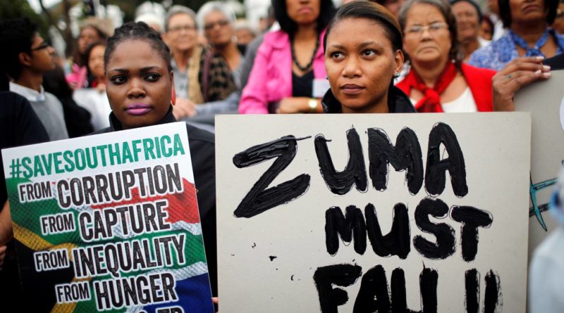 Jacob Zuma vaiado em Bloomfontein com gritos de not! not!