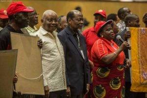 Parte dos Antigos Combatentes da Frelimo presentes na sessão do CC