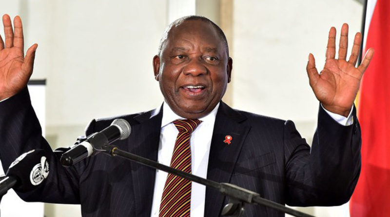 Ramaphosa em Maputo