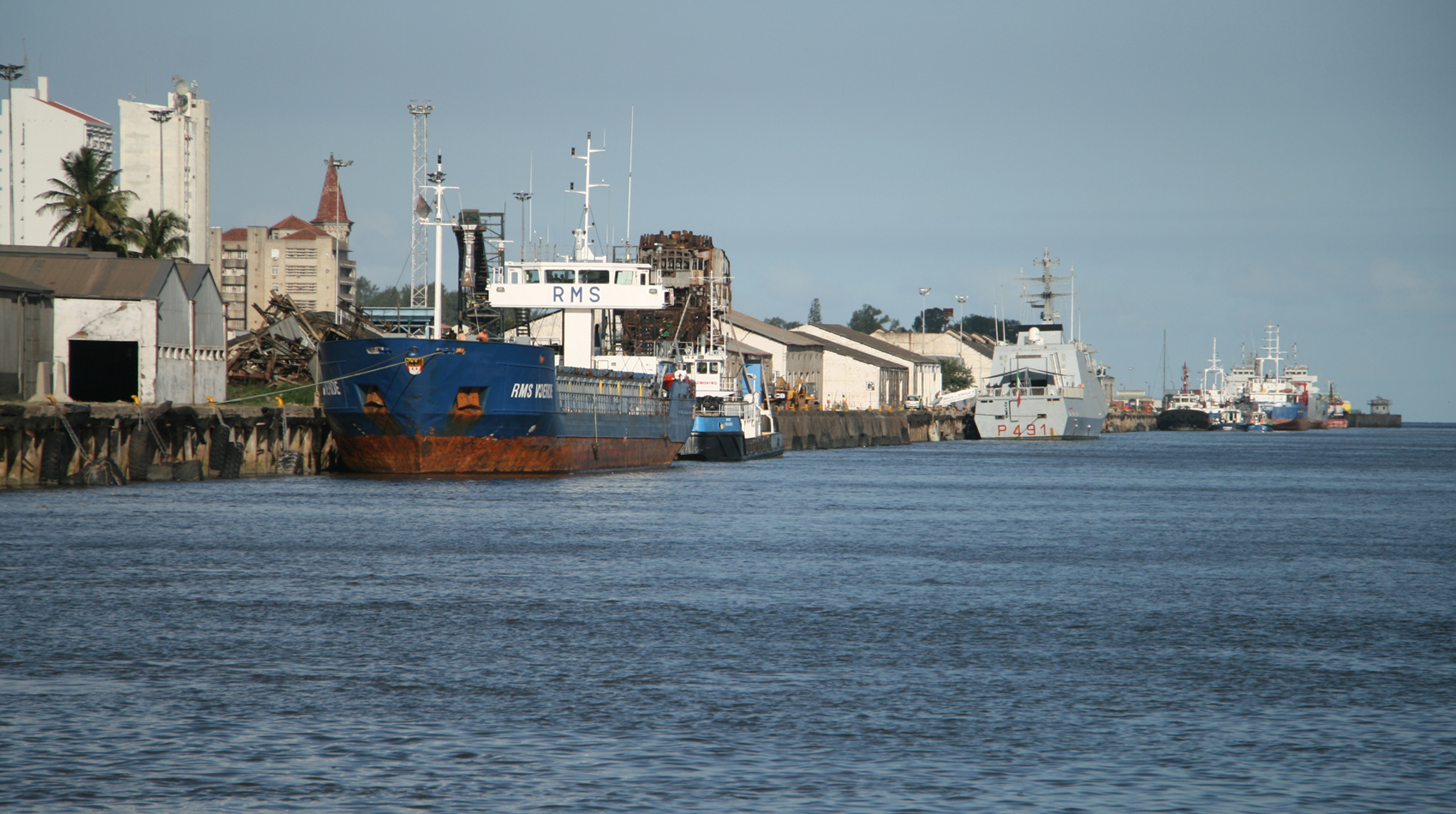 Reabilitação do Porto de Maputo - O esforço surge na sequência