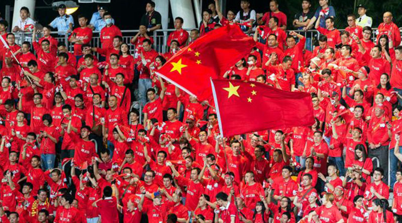 China futebol com novas regras