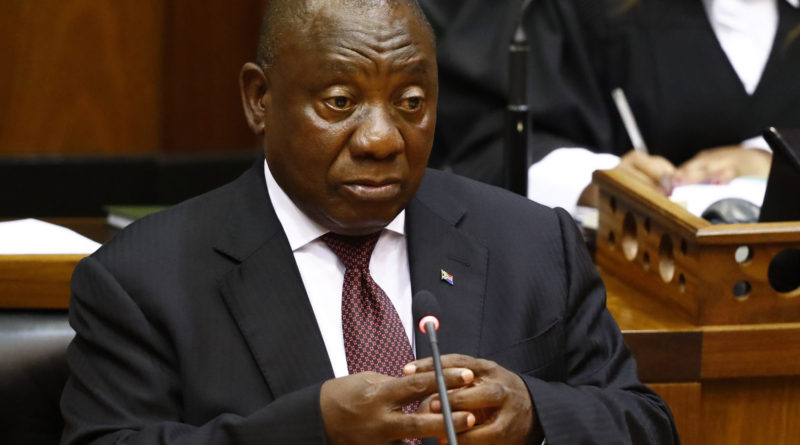 Corrupção ameaça poder de Cyril Ramaphosa