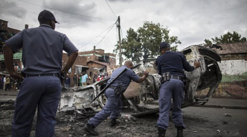 Violência xenófoba mata um mocambicano