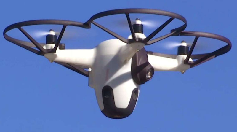 Drone de segurança doméstica