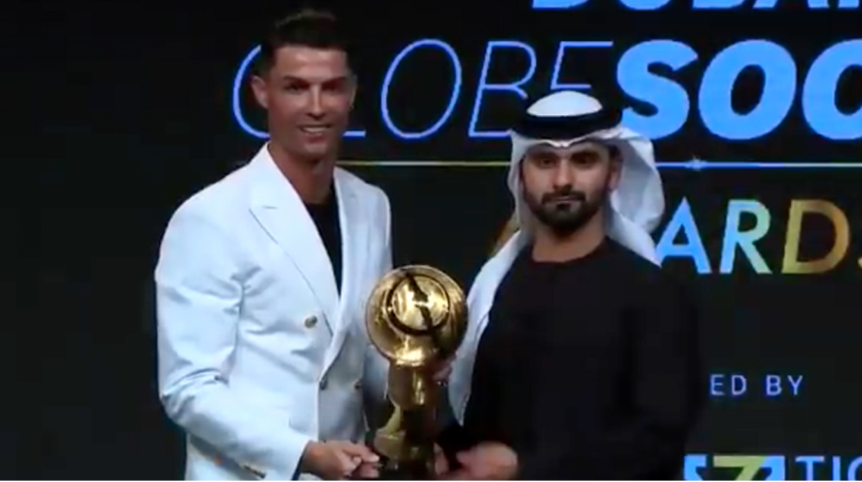 Cristiano Ronaldo é escolhido melhor jogador do século no Globe