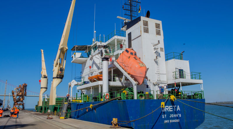 Porto de Maputo registou quebras de desempenho em 2020 face a 2019