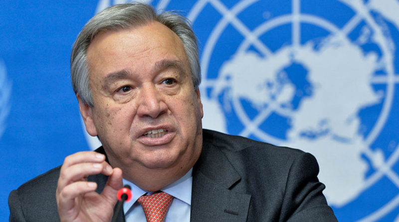 Secretário-Geral da ONU, António Guterres, coloca Moçambique na lista das prioridades para 2021