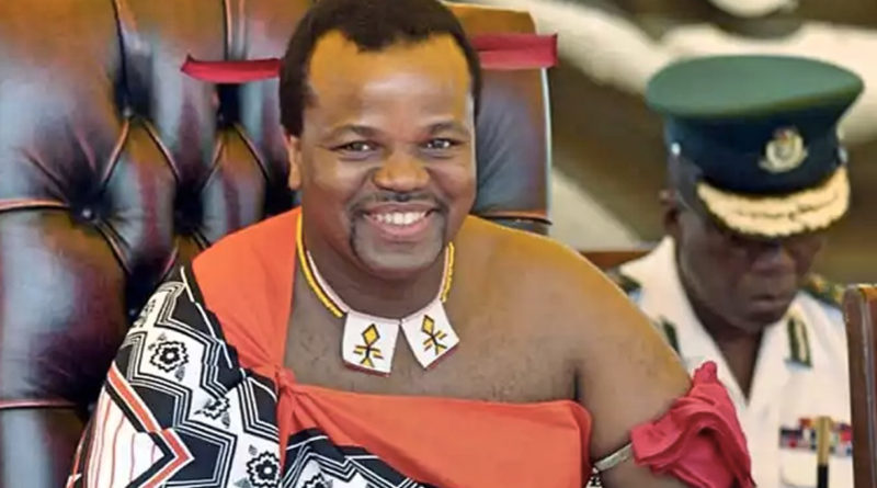Rei Mswati III está a ser acossado com violentas manifestações desde sábado