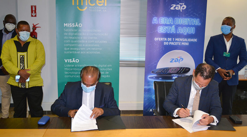 Atendimento de chamadas de clientes da provedora de televisão por satélite Zap Moçambique objecto de um pacto com a Telecomunicações Moçambique