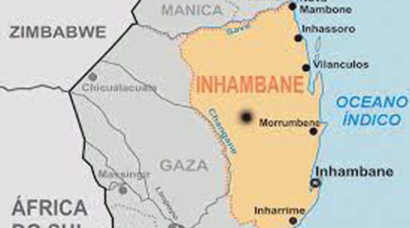 Bloco Mazenga, na província meridional de Inhambane