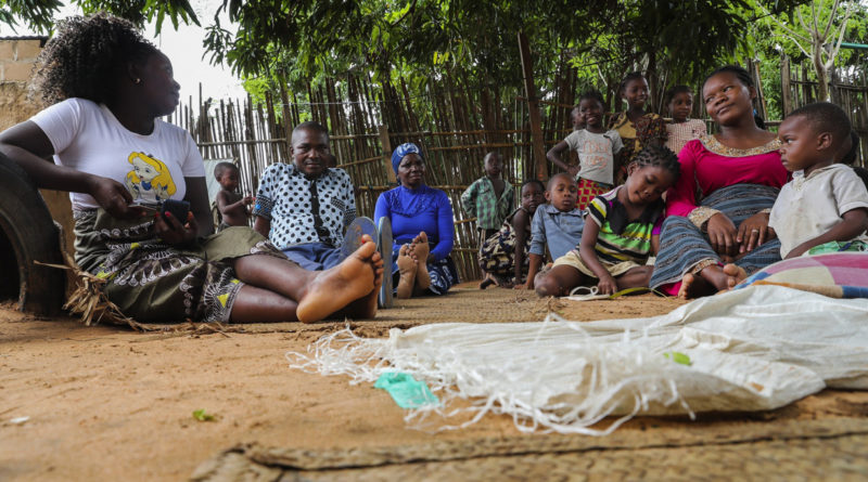 PAR inspirados nos 'packs' para ajudar os milhares de deslocados que fogem da violência em Cabo Delgado