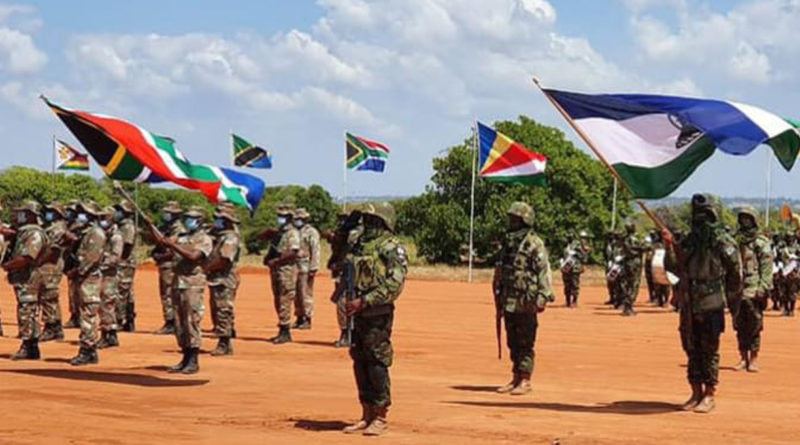 20 rebeldes mortos pelos militares da missão militar da África Austral em Moçambique (SAMIM)