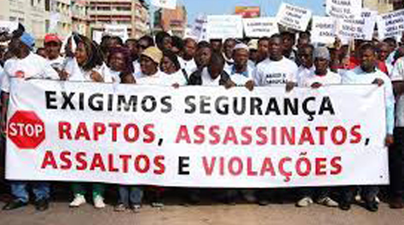 Proibida marcha contra raptos que assolam Moçambique