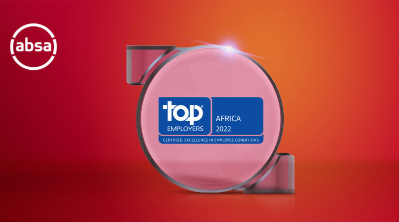 Melhor Empregador de África 2022 é o Grupo Absa, de acordo com a avaliacao da Top Employers Institute, facto que gerou euforia na instituição