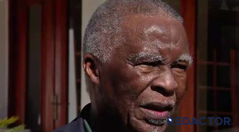 Thabo Mbeki diz que perante o actual cenário de desemprego, pobreza, ilegalidades e corrupção o país pode testemunhar protestos antigovernamentais