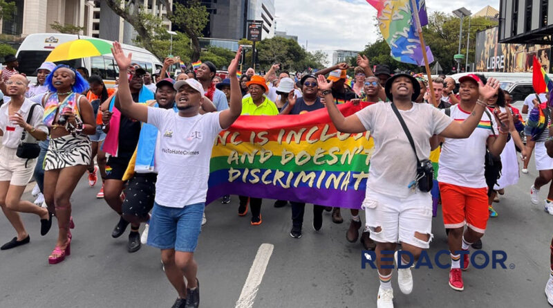 Festa de orgulho gay em Sandton sem sobressaltos