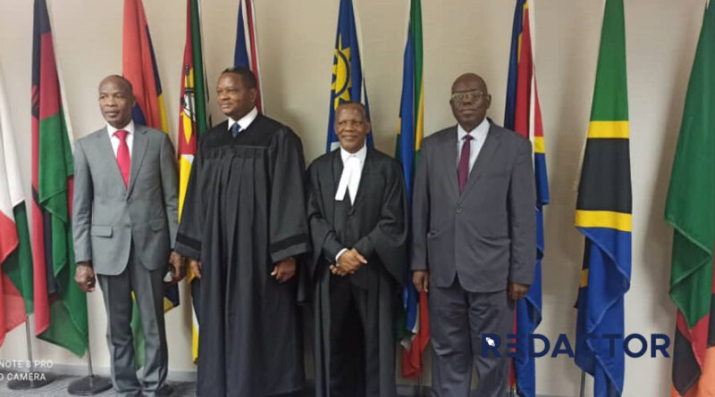 Albano Macie empossado como Juiz do TA da SADC