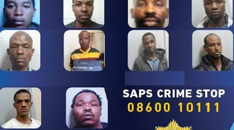 Polícia de Mpumalanga continua a buscar 10 fugitivos