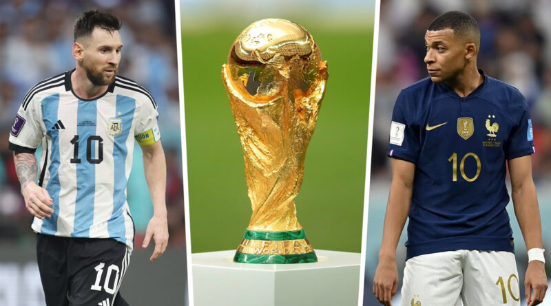 França ou Argentina um deles vai conquistar terceiro título mundial
