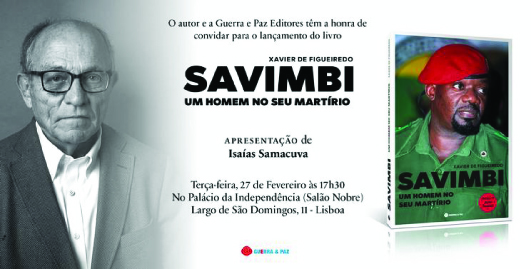 Redactor, Redactormz, Moçambique, SOJORNAL, Media, Xavier de Figueiredo, Livro, Savimbi – Um homem no seu martírio