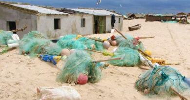 Confiscadas centenas de artes de pesca nocivas