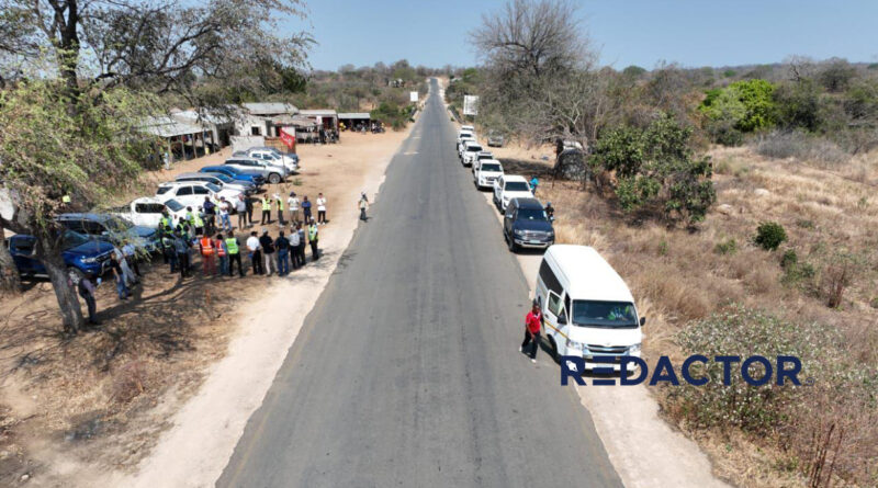 Empreiteiros candidatos ao concurso visitam local das obras na EN1