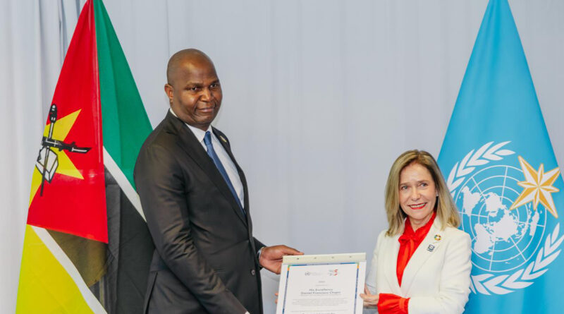 Chefe de Estado distinguido como defensor de sistemas de alerta