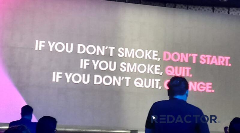 NO COMBATE AO TABAGISMO