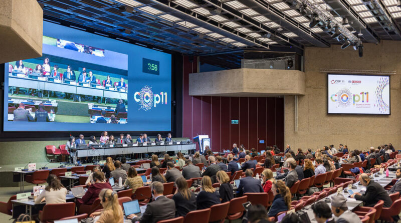 Artigos 2.1 e 5.3 da Convenção-Quadro em evidencia na COP11