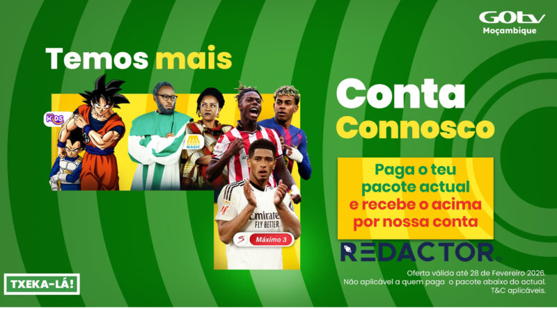 Pague menos e txeka mais conteúdos da GOtv