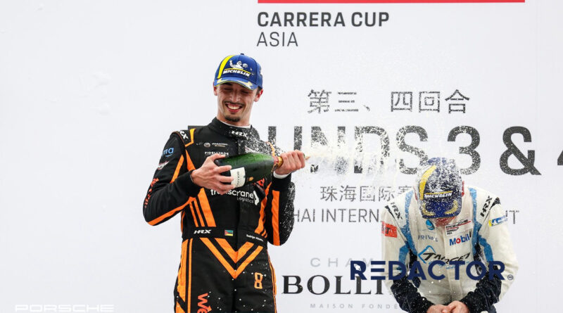 Rodrigo Almeida sobe ao pódio em Zhuhai