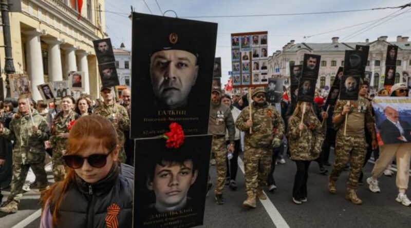 Idosa detida na Rússia por protestar contra o regime na celebração do Dia da Vitória
