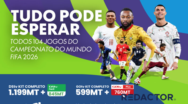 O Campeonato do Mundo de Futebol FIFA 2026 joga-se na DStv e GOtv