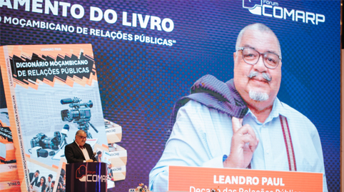 Leandro Paul lança “Dicionário Moçambicano de Relações Públicas”