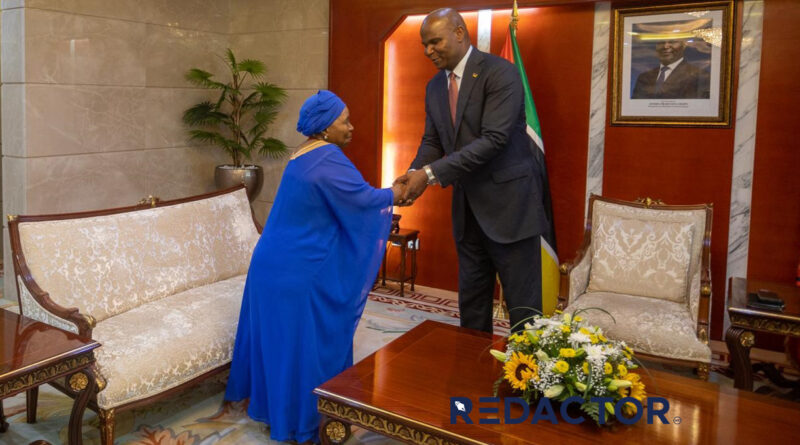 Chapo recebe Dlamini-Zuma em visita de cortesia em Maputo